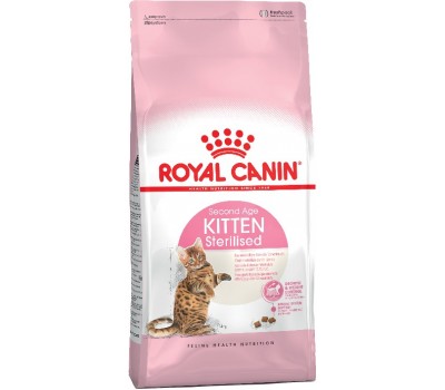 Royal Canin Kitten Sterilised Корм для стерилизованных котят с момента операции до 12 месяцев