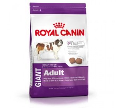 Royal Canin Giant Adult корм для взрослых собак очень крупных размеров (вес взрослой собаки более 45 кг) в возрасте старше 18/24 месяцев