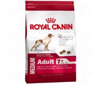 Royal Canin Medium Adult 7+ Полнорационный сухой корм для стареющих собак средних размеров (вес собаки от 11 до 25 кг) в возрасте 7 лет и старше.