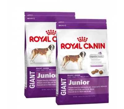 Royal Canin Giant Junior корм для щенков собак очень крупных размеров (вес взрослой собаки более 45 кг) в возрасте с 8 до 18/24 месяцев