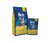 Brit Premium Adult Salmon для взрослых кошек с лососем