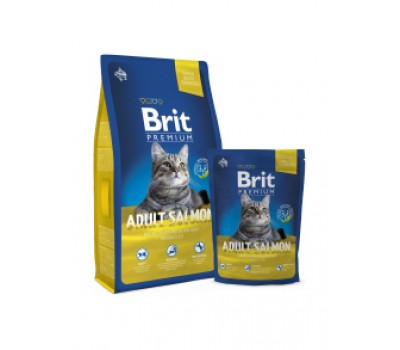 Brit Premium Adult Salmon для взрослых кошек с лососем