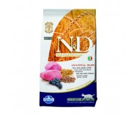 Farmina N&D Low Grain Cat Lamb & Blueberry низкозерновой корм для взрослых кошек с ягненком и черникой