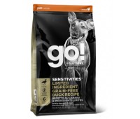 GO!™ LIMITED INGREDIENT Sensitivity + Shine Duck Dog Recipe, Grain Free, Potato Free Беззерновой для щенков и собак с цельной уткой для чувствительного пищеварения