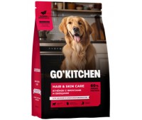 GO'KITCHEN ягненок с фруктами и овощами, полнорационный сухой корм для щенков и собак всех возрастов с ягненком